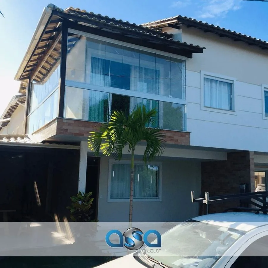 Fechamento de varanda em casa residencial ES